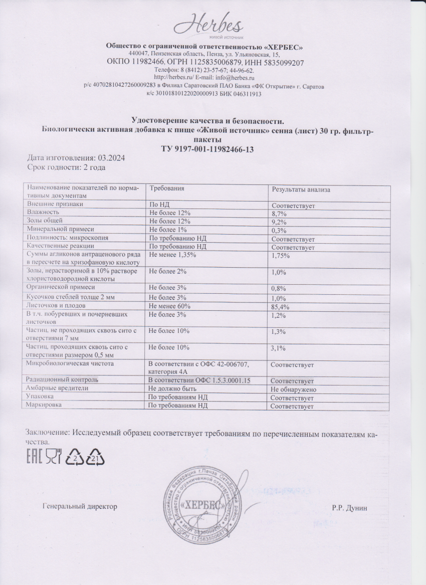 Паспорт №032024